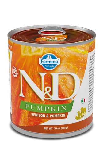 N&D Dog Konserwa Venison With Pumpkin 285g