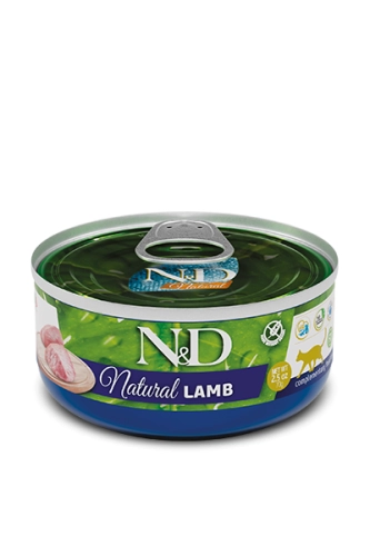 N&D Prime Cat Konserwa Natural Jagnięcina 70g