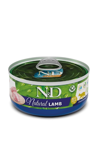 N&D Prime Cat Konserwa Natural Jagnięcina 70g