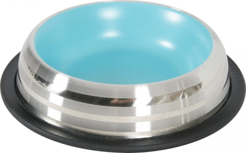 Zolux Miska Antypośliz Inox Merenda 225ml Niebieska