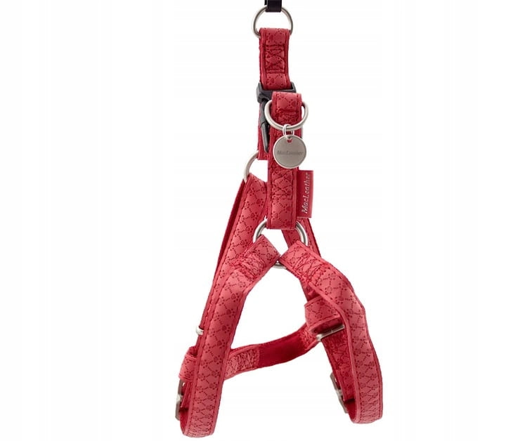 Zolux Mac Leather Szelki Regulowane 25 Czerwone