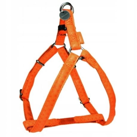 Zolux  Mac Leather Szelki Regulowane 20mm Pomarańczowe