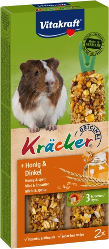 Vitakraft Kracker Dla Świnki Miód/Orkisz 2szt.