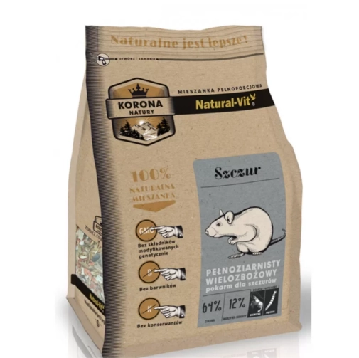 Naturalvit Korona Natury Karma Dla Szczura 750g
