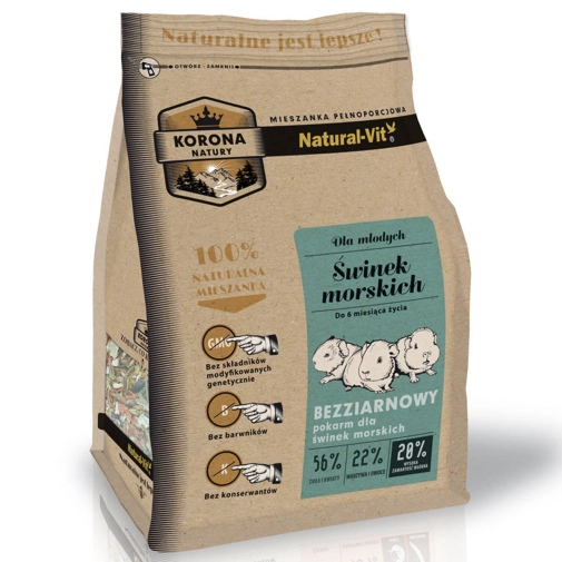 Naturalvit Korona Natury Karma Dla Świnki Junior 750g