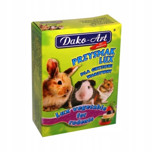 Dako-art Dropsy Dla Gryzoni Warzywne 75g