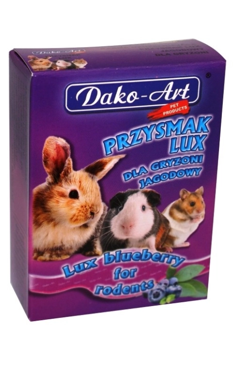 Dako-art Dropsy Dla Gryzoni Jagodowe 75g