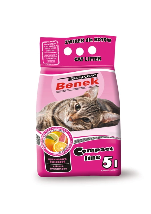 Benek Cytrusowa Świeżość Compact 10l