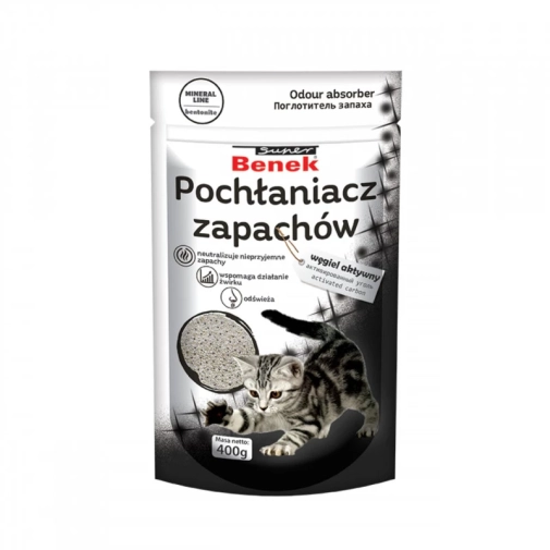 Benek Pochłaniacz Zapachów Z Węglem Aktywnym Worek 400g