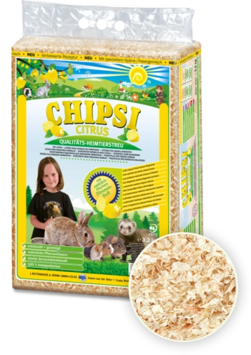 Rettenmaier Chipsi Trociny Cytrynowe 60l/3,2kg
