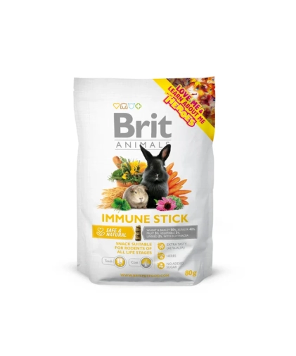 Brit Animals Snack Immune Stick 80g