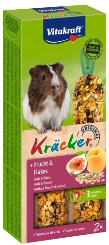 Vitakraft Kracker Dla Świnki Owocowe/Płatki Owsiane 2szt.