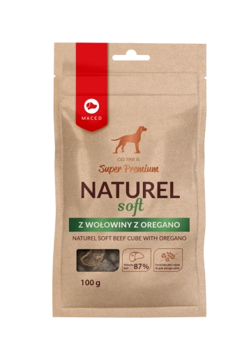 Maced Naturel Soft Wołowina 100% Z Oregano 100g