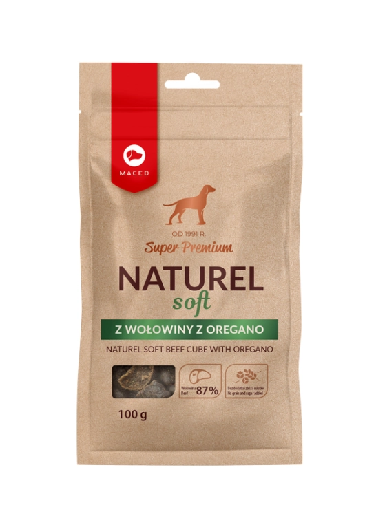 Maced Naturel Soft Wołowina 100% Z Oregano 100g