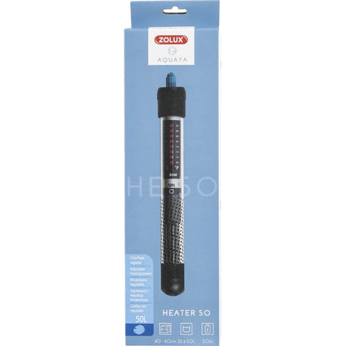 Zolux Aquaya Heater Grzałka 50w Do 25-50l