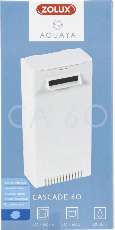 Zolux Aquaya Filtr Cascade 60 Biały