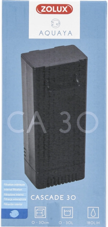 Zolux Aquaya Filtr Cascade 30 Czarny