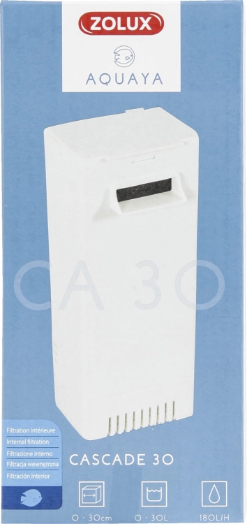 Zolux Aquaya Filtr Cascade 30 Biały