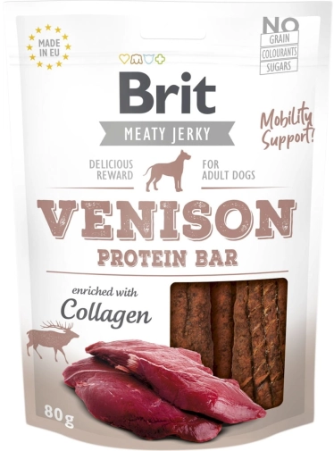 Brit Jerky Venisone Protein Bar 80g