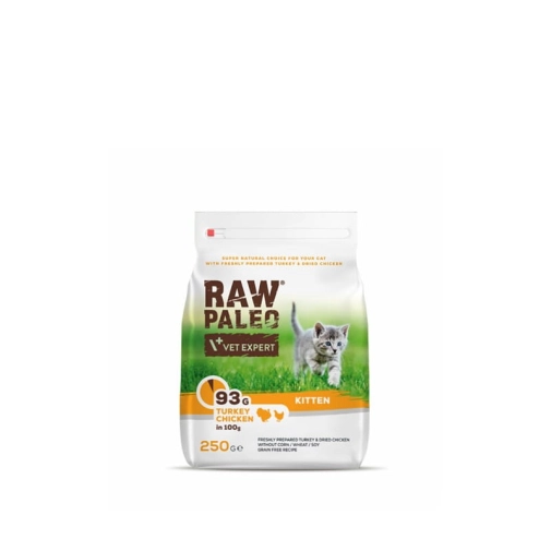 Raw Paleo Kitten Indyk&Kurczak 250g