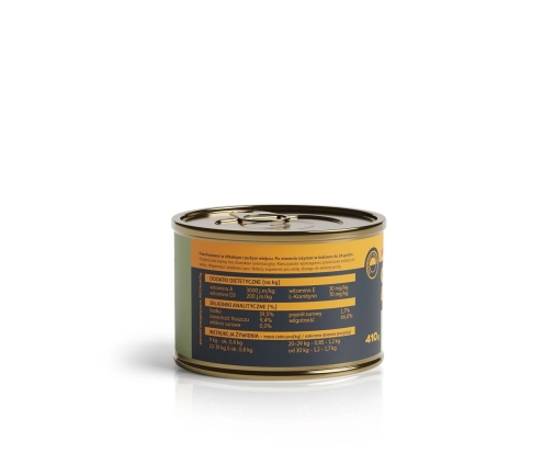skład Country&Nature Indyk Z Brokułem 410g