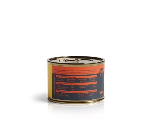skład Country&Nature Dziczyzna Z Żurawiną 410g