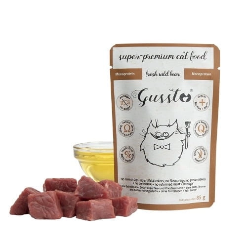 Gussto Dziczyzna Dla Kota Saszetka 85g