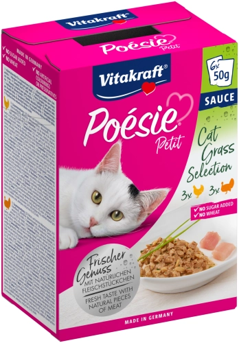 Vitakraft Poesie Petit Multi Z Kocią Trawą 6x50g
