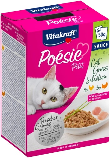 Vitakraft Poesie Petit Multi Z Kocią Trawą 6x50g