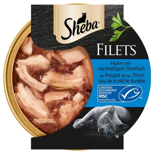 Sheba Filets Kurczak Z Tuńczykiem 60g