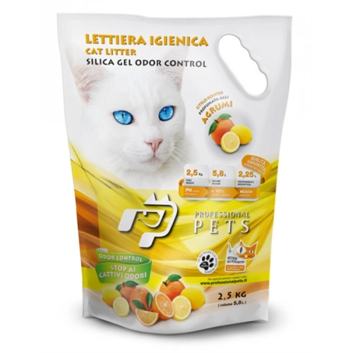 Professional Pets Żwirek Silikonowy Cytrusowy 5,8L