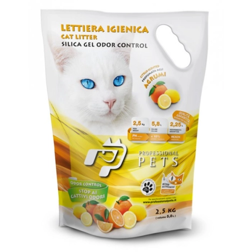 Professional Pets Żwirek Silikonowy Cytrusowy 5,8L