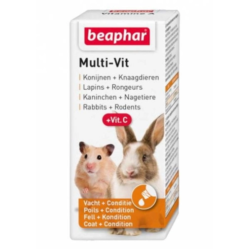 Beaphar Multi-vit+vit C Dla Gryzoni 20ml