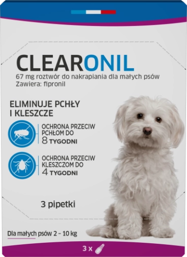 Francodex Clearonil Dla Psów 2-10kg 67mg X1