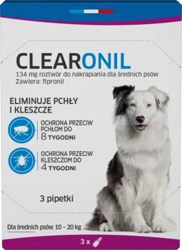 Francodex Clearonil Dla Psów 10-20kg 134mg X3