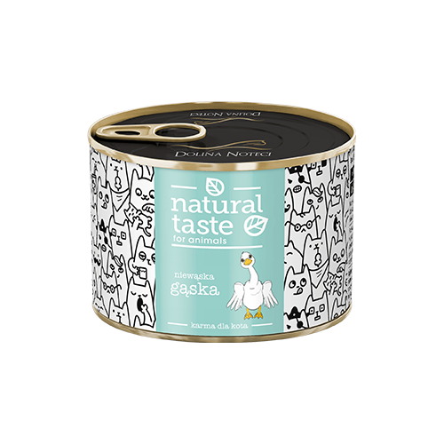 Natural Taste Dla Kota Danie Z Gęsi 185g
