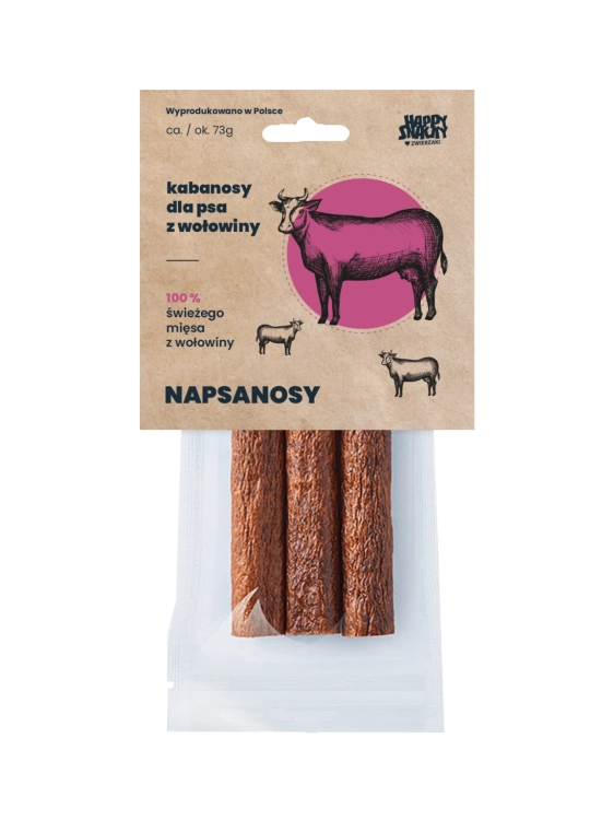 \Napsanosy Z Wołowiny 3szt