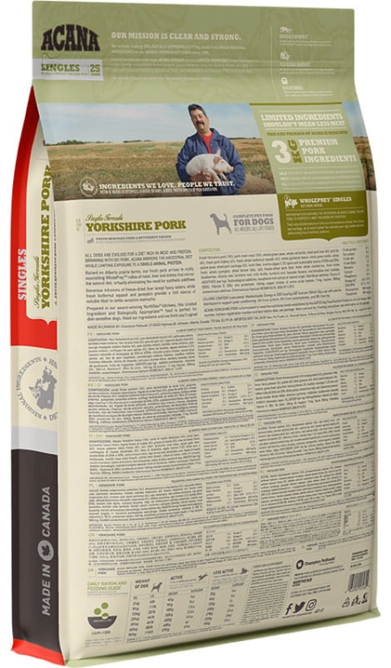 Acana Singles Yorkshire Pork 11,4kg