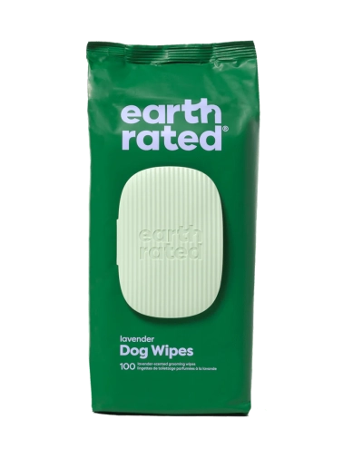 Earth Rated Chusteczki Nawilżane Lawendowe 100szt.