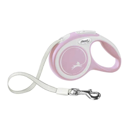 Flexi New Comfort Taśma "XS" 3m Do 12kg Różowa