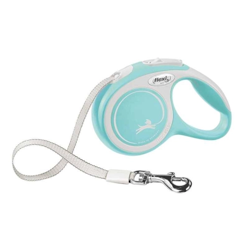 Flexi New Comfort Taśma "XS" 3m Do 12kg Błękitna