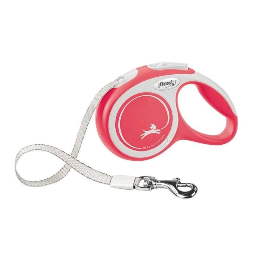 Flexi New Comfort Taśma "XS" 3m Do 12kg Czerwona