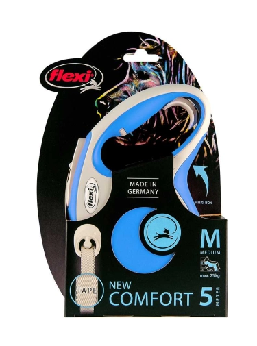 Flexi New Comfort Taśma "M" 5m Do 25kg Niebieska