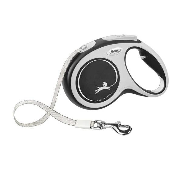 Flexi New Comfort Taśma "M" 5m Do 25kg Czarna