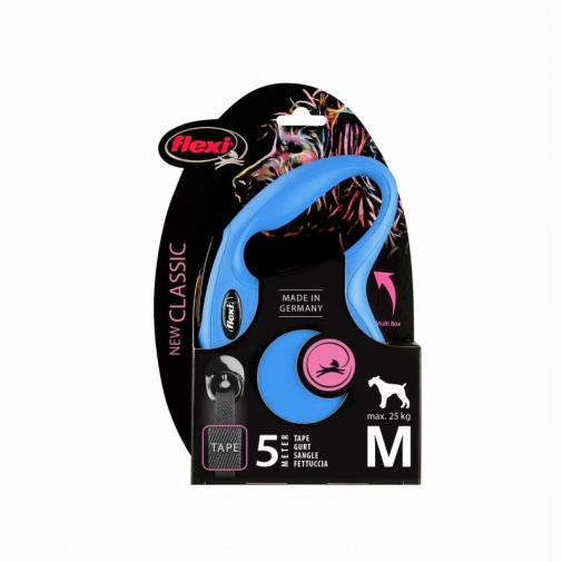 Flexi New Classic Taśma "M" 5m Do 25kg Niebieska