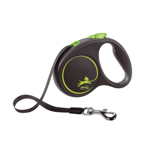 Flexi Black Design Taśma "S" 5m Do 15kg Zielona