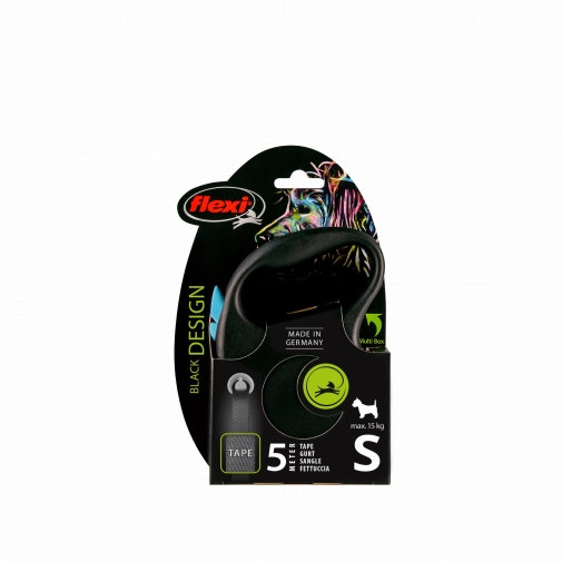 Flexi Black Design Taśma "S" 5m Do 15kg Niebieska