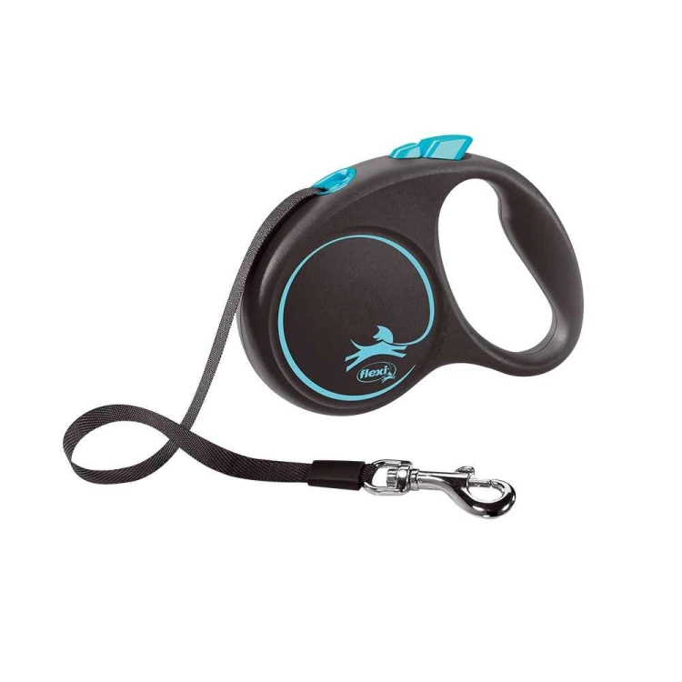 Flexi Black Design Taśma "S" 5m Do 15kg Niebieska