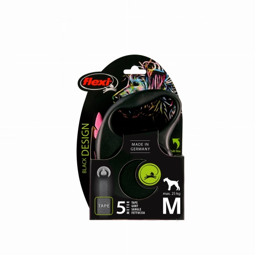 Flexi Black Design Taśma "M" 5m Do 25kg Różowa