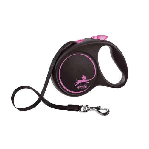 Flexi Black Design Taśma "M" 5m Do 25kg Różowa